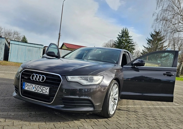 Audi A6 cena 67000 przebieg: 268256, rok produkcji 2011 z Września małe 497